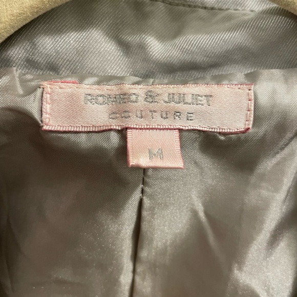 Silver/Metallic Trench Coat - Picture 3 of 5